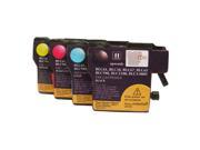 Superb Choice® Compatible ink Cartridge for Brother LC61 Black Cyan Magenta Yellow use in Brother MFC 495CN Printer