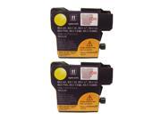 Superb Choice® Compatible ink Cartridge for Brother MFC J615W J615W WIFI 670CD 670CDW Printer Pack of 2 Yellow