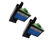 Superb Choice® Remanufactured Ink Cartridge for Lexmark 27 use in Compaq IJ650 IJ652 Printers pack of 2 Tri Color