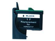 Superb Choice® Remanufactured Ink Cartridge for Lexmark 17 use in Lexmark X1240 X1270 X1290 Printers Black