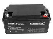 12V 70Ah UPG Replacement Battery for DG12-100 GT480S9 GC12V75 DCS-88BT GC12V100 12V 70Ah UPG Replacement Battery for DG12-100 GT480S9 GC12V75 DCS-88BT GC12V100