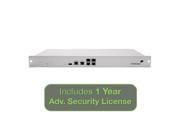 Meraki MX80 Security Appliance Advanced Security Bundle 250Mbps FW 5xGbE Ports with 1 Year Advanced Security License