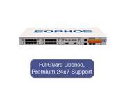 Sophos SG 430 SG430 Firewall Security Appliance TotalProtect Bundle with 8 GE ports FullGuard License Premium 24x7 Support 2 Years