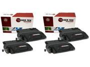 Laser Tek Services ® HP Q1338A 38A 4 Pack Premium High Yield Compatible Replacement Toner Cartridges