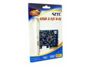 ZTC Sky USB 3.1 Add On PCIe Card High Speed Dual C and A USB ports Model ZTC PCIE001 C3