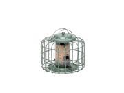GARDMAN NT056 The Nuttery Mini Round Squirrel Resistant Seed Bird Feeder with Ocean Green finish.
