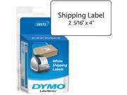 DYMO 30573 220CT SHIPPING LABELS WHITE 2 1 8IN X 4IN ROLL BLISTER PACK