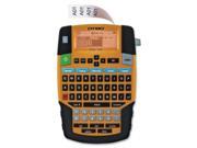 SANFORD 1801611 Rhino 4200 Label Maker for Security and Pro A V Label Tape 0.24 0.35 0.47 0.75 QWERTY Barcode Printing