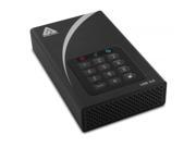 APRICORN ADT 3PL256 6000 6TB AEGIS PADLOCK DT SECURE USB 3 256 BIT AES HW DESKTOP DRIVE