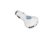 QVS USBCC K3 2PORT USB CAR CHARGER KIT WITH 3IN1 SYNC 2.1 AMP
