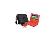 EMATIC EPD707RD EPD707 Portable DVD Player 7 Display 480 x 234 Red