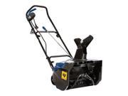 SNOW JOE SJ620 Snow Joe Electric Snow Thrower moves 650 lbs of snow per minute and weighs 31 lbs. Cuts a path 18 wide and 10 deep