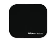 FELLOWES 5933901 Fellowes Mouse Pad with Microban Protection Mouse pad black