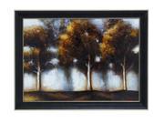 BENZARA 92704 MultiColor Natural Scenery Depicted 35 Framed Art Decor