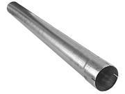 AP EXHAUST PRODUCTS APE34713 STACK PIPE ALUMINIZED SQUARE CUT 3IN ID 36IN LGTH