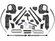 FABTECH MOTORSPORTS FABK20181DL kit 8IN 4LINK SYS W DLSS 4.0 C O and RR DLSS 05 07 FORD F250 4WD W FACTORY OVERLOAD