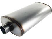 AFE POWER AFE49 91010 EXH; MUFFLER 3IN IN OUT 5 X 11 IN BODY BRUSHED