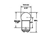 CAMCO C1W54724 BULB 82 AUTO 6.5V 10 BOX