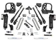 FABTECH MOTORSPORTS FABK2055B kit 6IN 4LINK SYS W BLK 4.0 C O and PERF RR SHKS 08 10 FORD F450 F550 4WD