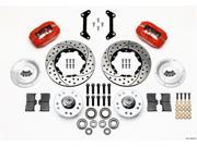 WILWOOD W6414011009DR FDL FRONT KIT 11.00 RED