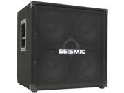 Seismic Audio 4x8 Bass Guitar Speaker Cabinet 300 Watts RMS 8 Ohms