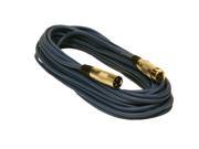 Seismic Audio SAPGX 50Blue Premium 50 Foot XLR Microphone Cable Blue 50 Foot Mic Cable Cord