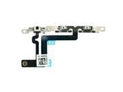 New Volume Control Vibrate Flex Cable with Bracket For iPhone 6 Plus 5.5