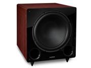 Fluance DB12MA 12 inch Low Frequency Ported Front Firing Powered Subwoofer for Home Theater Music Mahogany