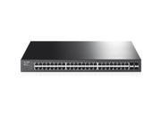 TP LINK JetStream 48 Port Gigabit Smart PoE Switch with 4 SFP Slots