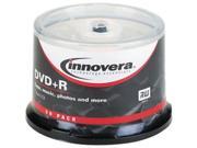 Innovera 46851 DVD Recordable Media DVD R 16x 4.70 GB 50 Pack Spindle