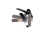Coleman Stainless Steel Tablecloth Clamps Silver 2000014856