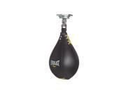 Everlast Eite Leather Speed Bag LG Black Boxing MMA 4242