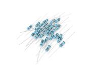 30 Pcs Axial Lead 1W 1% Tolerance 1 Ohm Flameproof Metal Film Resistor 30 Pcs Axial Lead 1W 1% Tolerance 1 Ohm Flameproof Metal Film Resistor