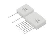 Unique Bargains 5 x 18 Ohm 5 Watt Wirewound Radial Ceramic Cement Resistors Unique Bargains 5 x 18 Ohm 5 Watt Wirewound Radial Ceramic Cement Resistors