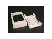 WIREMOLD 2348S 51 1 Gang Shallow Box Extension Box 7 8 Deep Ivory 2300 Series