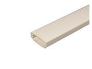 WIREMOLD 800BAC 2 Piece Base and Cover Raceway 5 Ivory 800 Series
