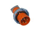 ABB Russelstoll ABB430P12W IEC Plug 30A 3P 4W 125 250V 3 Phase Pin Sleeve