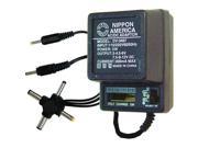 AUDIOP DV3467 Nippon Ac Dc 300ma Power Adapter 6 Way Universal Plug