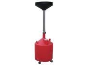 ATD Tools ATD 5188 18 Gallon Plastic Waste Oil Drain With Casters