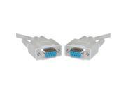 CableWholesale 10D1 20406 Null Modem Cable DB9 Female UL rated 8 Conductor 6 foot
