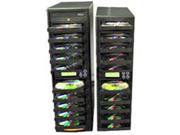 Produplicator 20DVD DVD CD Duplicator Copier 1 to 20 20X burners with 250GB Removable HDD