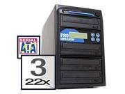Produplicator A3DVDS22X 1 3 CD DVD Duplicators Standalone Duplication Copy Tower Multiple Target Disc Burner Copier