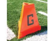 Sport Supply Group 1245134 Poly 11pc Football Sideline Marker