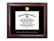 Campus Images Cal State Fresno Gold Embossed Diploma Frame