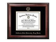 Campus Images Cal State Long Beach Gold Embossed Diploma Frame