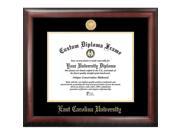 Campus Images East Carolina University Gold Embossed Diploma Frame