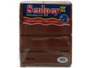 Sculpey S302 053 Sculpey III Polymer Clay 2 Ounces