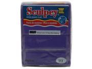Sculpey S302 513 Sculpey III Polymer Clay 2 Ounces