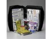First Aid Survival Kit 168 Piece Professional Grade Nylon Bag with Clear Pocket Pages 1 Ea.