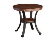 Franklin Side Table, Dark Brown